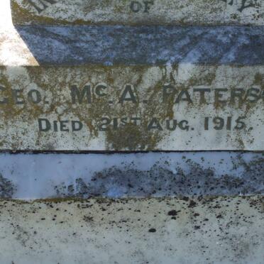 PATERSON G.Mc.A. -1915