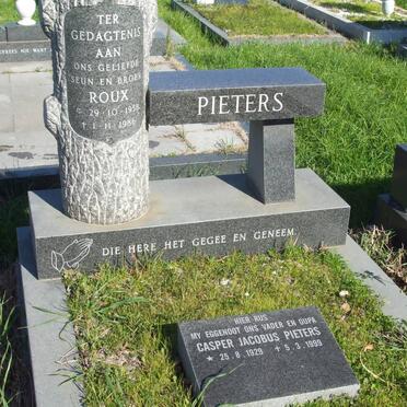 PIETERS Casper Jacobus 1929-1999 :: PIETERS Roux 1958-1986
