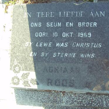 ROOS Adriaan -1968