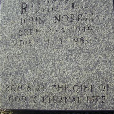 RUSSEL John Norris 1946-1984