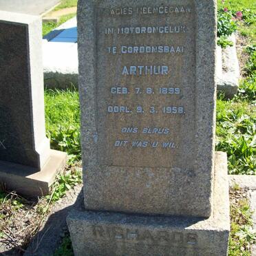 RICHARDS Arthur 1899-1958