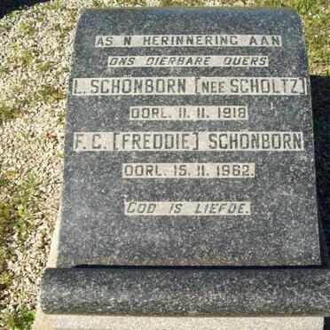 SCHONBORN F.C. -1962 &amp; L. SCHOLTZ -1918