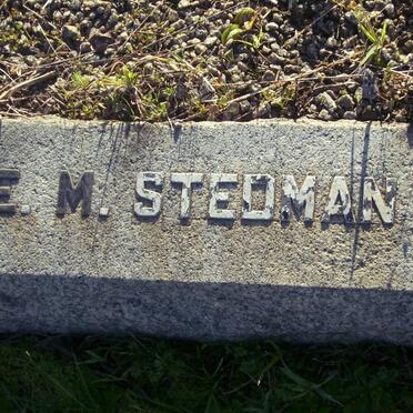 STEDMAN E.M.