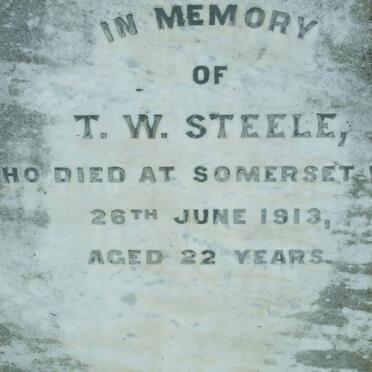 STEELE T.W. -1913