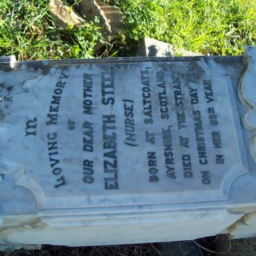 STEEL Elizabeth nee NURSE -1924