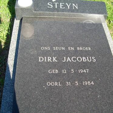 STEYN Dirk Jacobus 1947-1984