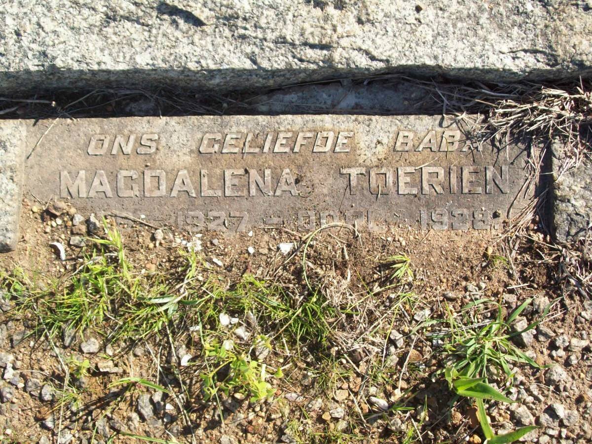 TOERIEN Magdalena 1927-1928