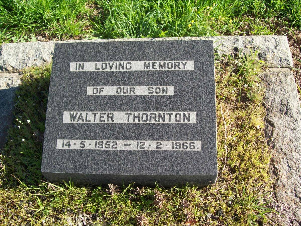 THORNTON Walter 1952-1966