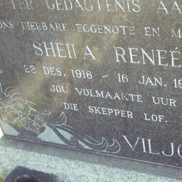 VILJOEN Sheila Reneé 1916-1968