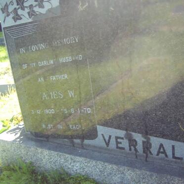 VERRALL James W. 1900-1970