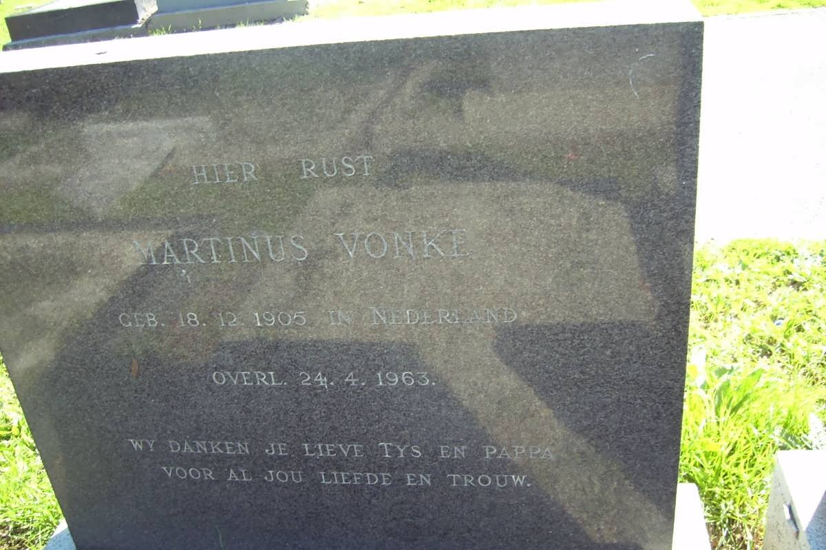 VONKE Martinus 1905-1963