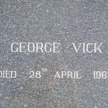 VICK George -1969