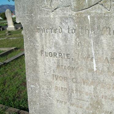 WATSON Florrie nee HARRIES -1918