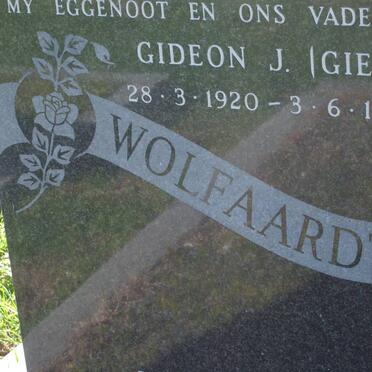 WOLFAARDT Gideon J. 1920-1979