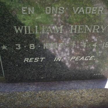 WALLACE William Henry 1887-1971