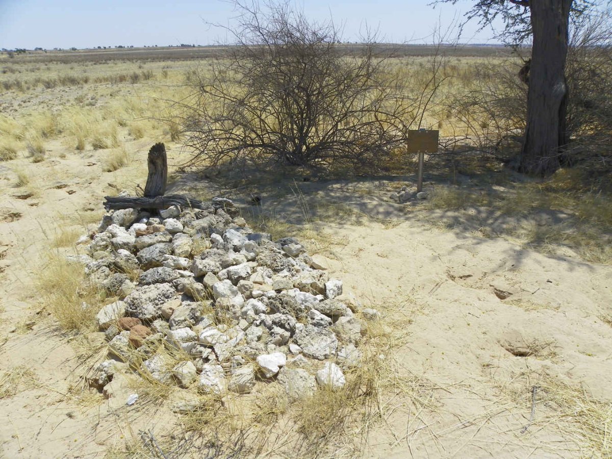 2. The lonely grave of Hans SCHWABE