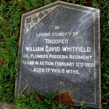WHITFIELD William David -1900