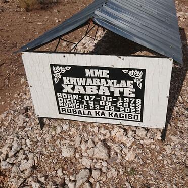 XABATE Khwabaxlae 1978-2023