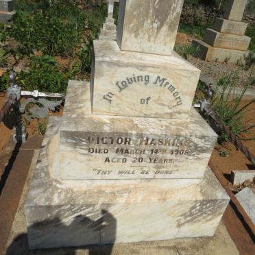 HASKINS Victor -1908