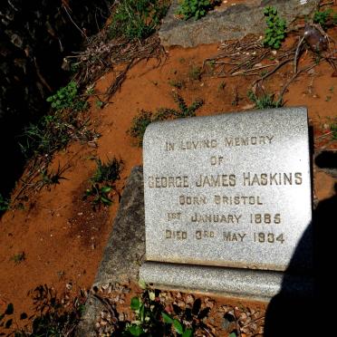 HASKINS George James 1885-1934