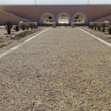  1. Entrance to the El Alamein Cemetery