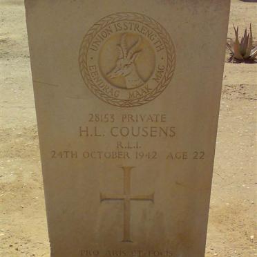 COUSENS H.L. -1942