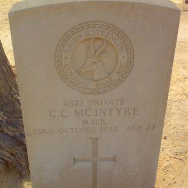 MCINTYRE C.C. -1942