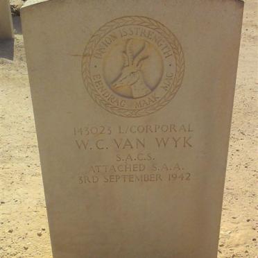 WYK W.C., van -1942