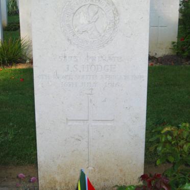 HODGE J.S. -1916