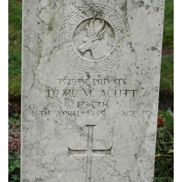 ACUTT D. Mc M. -1945