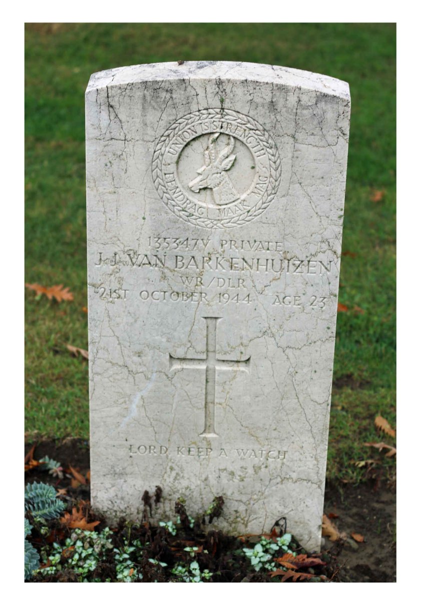 BARKENHUIZEN J.J., van -1944