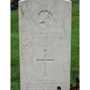 KOCK L.M.O., de -1944