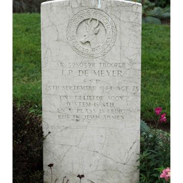 MEYER J.P., de -1944