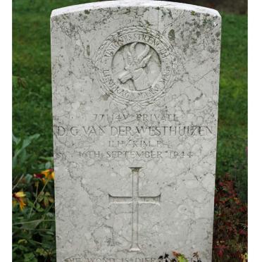WESTHUIZEN D.G. van der -1944