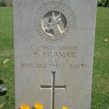 FILANDER W. -1943