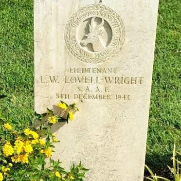 WRIGHT L.W. LOVELL- -1943