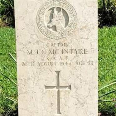 MCINTYRE M.J.C. -1944