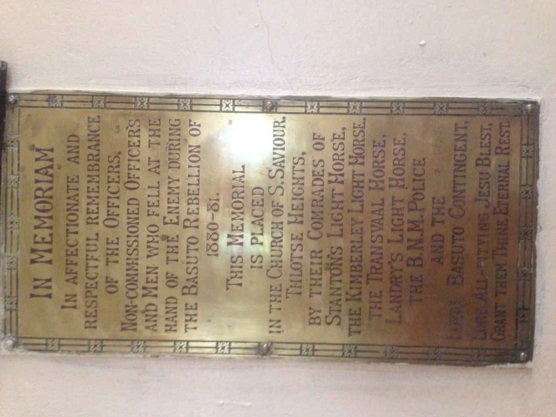 2. Memorial Plaque