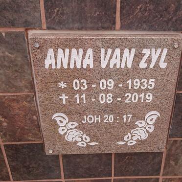 ZYL Anna, van 1935-2019