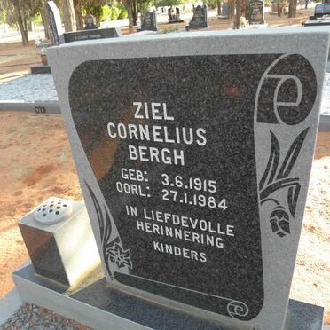 BERGH Ziel Cornelius 1915-1984