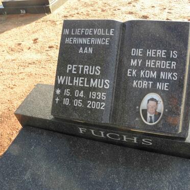FUCHS Petrus Wilhelmus 1935-2002