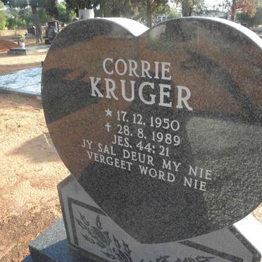 KRUGER Corrie 1950-1989