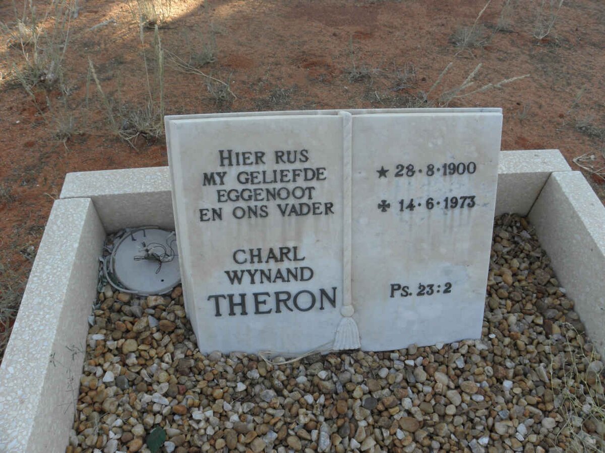 THERON Charl Wynand 1900-1973