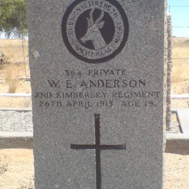 ANDERSON W.E. -1915