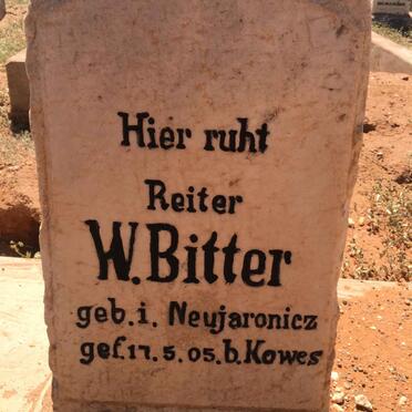 BITTER W. -1905