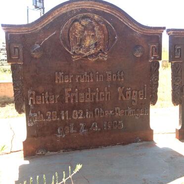 KÖGEL Friedrich 1882-1905