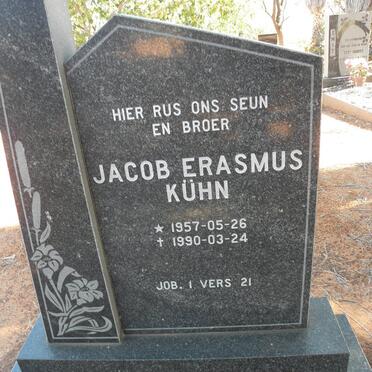KUHN Jacob Erasmus 1957-1990