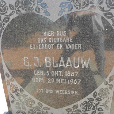 BLAAUW G.J. 1887-1967