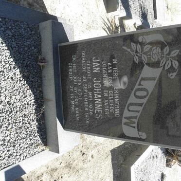 LOUW Jan Johannes 1936-1978