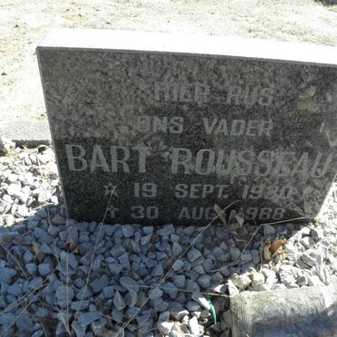 ROUSSEAU Bart 1930-1968 &amp; Hella 1933-196?